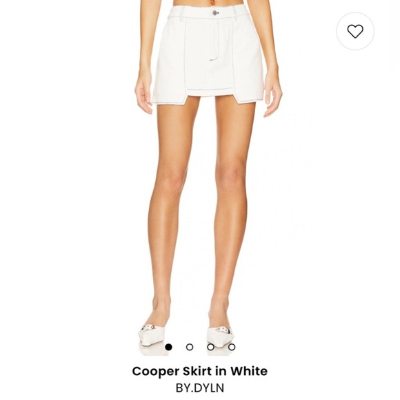 BY.DYLN Cooper Jacket and Skirt in White SET - Picture 6 of 7